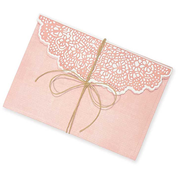 Sizzix Thinlits Die by 49 and Market Laced Folio (10pcs)