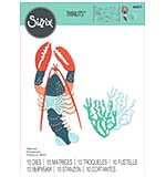Sizzix Thinlits Die Ocean Critters (10pcs)