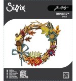 Sizzix Thinlits Die by Tim Holtz Vault Foliage Wreath (14pcs) (666682)
