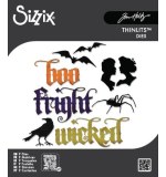 Sizzix Thinlits Die by Tim Holtz Vault Gothic Portraits (9pcs) (666681)