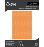 2D Texture Fades Embossing Folder Large A5 by Tim Holtz Vault Batground (667238)