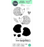 Layered Stamps by Lisa Jones Hedgehugs (10pcs)