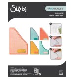 Sizzix Thinlits Die Set Snap and Swap Slanted Pocket (9pcs) by 49 and Market