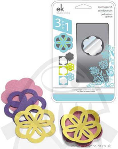 SO: EK Success Paper Shapers - Layering Punch - Round Flower