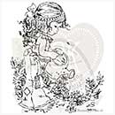 SO: Clear Stamp - Bernadette Admiring The Spring Flowers