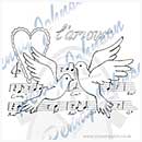 SO: Penny Johnson - Clear Stamp - Chanson d-amour