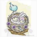 SO: Tina Wenke Clear Stamp - A Fairy Baby