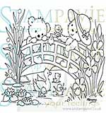 SO: Penny Johnson Clear Stamp - Duckling bridge