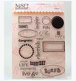 SO: MSE Clear Stamps - Life Moments