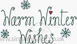 Molly Blooms - Warm Winter Wishes (text)