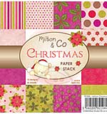 SO: Wild Rose Studio 6x6 Paper Stack - Milton Christmas