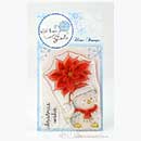 SO: Wild Rose Studio Clear Stamp - Pickle with Poinsettia