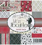 SO: Wild Rose Studio 6x6 Paper Pack - Man About Town