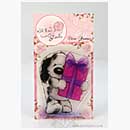 SO: Wild Rose Studio - Clear Stamp - Tilly with Gift