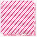Echo Park Paper - Be Mine - Airmail Stripe (12x12)