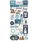 Snowed In Chipboard 6X13 - Accents