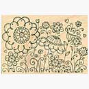 SO: Outline Rubber Stamps - Flowerful 1