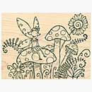 SO: Outline Rubber Stamps - Fairy Ring