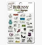 Bo Bunny Clear Stamps Set - Remind Me Clearly