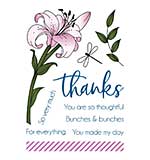LDRS Creative - Clear Stamps - Lily