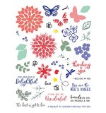 LDRS Creative - Petal Pusher - Sunny Meadow (Clear Photopolymer Stamps)