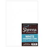 SO: Sheena Douglass White Stamping Card A4 - Pack of 60 sheets