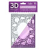 SO: Crafters Companion English Rose 5x7 3D Embossing Folder