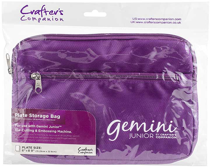 Crafters Companion Gemini Junior Plate Storage Bag - Purple