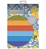 Crafters Companion Mediterranean Dreams Luxury Linen Card Pack A4 (MED-LINEN-A4)