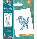 Crafters Companion Kingfisher Collection Stamp and Die Blue Lightning (NG-KF-STD-BLLI)