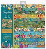 Crafters Companion Kingfisher Collection 12x12 Inch Paper Pad (NG-KF-PAD12)