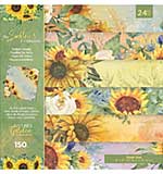 Crafters Companion The Sunflower Collection 8x8 Inch Vellum Pad