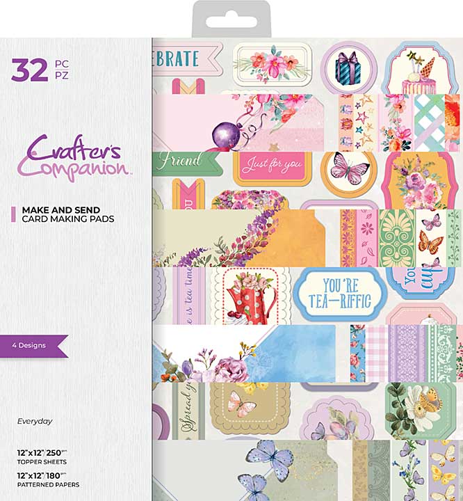 Crafters Companion Make And Send Pad 12X12 - Everyday