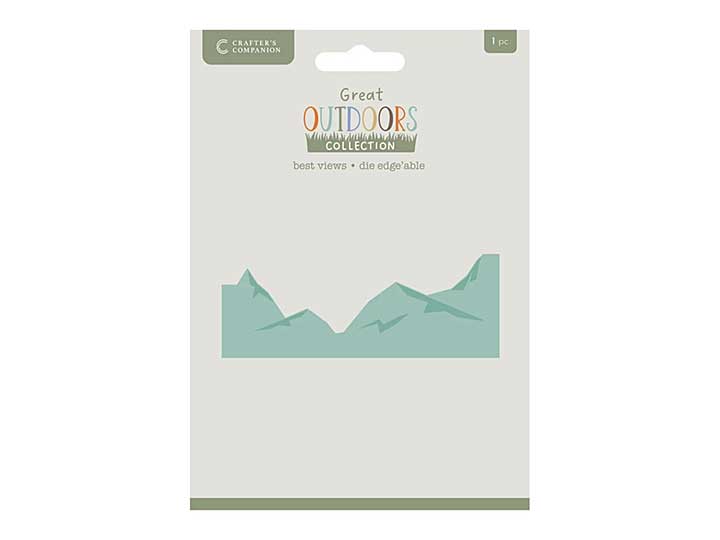 Crafters Companion The Great Outdoors Metal Die Edgeable Best Views