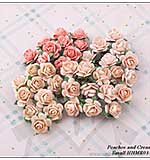 SO: Hobby House Handmade Roses - Peaches & Cream (Small)