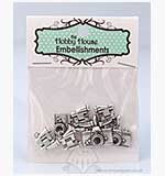 SO: Hobby House Charms - Cameras and Binoculars - Silver