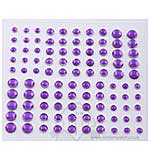 SO: Hobby House Self Adhesive Rhinestones - Purple