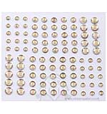 SO: Hobby House Self Adhesive Rhinestones - Champagne