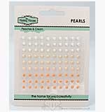 SO: Hobby House Self-Adhesive Pearls - Peaches and Cream (3mm)