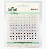 SO: Hobby House Self-Adhesive Pearls - The Blues (3mm)