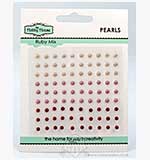 SO: Hobby House Self-Adhesive Pearls - Ruby Mix (3mm)