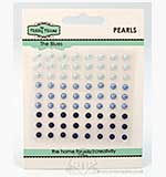 SO: Hobby House Self-Adhesive Pearls - The Blues (4mm)