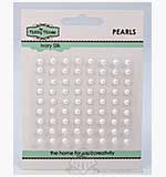 SO: Hobby House Self-Adhesive Pearls - Ivory Silk (4mm)
