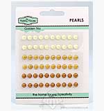 SO: Hobby House Self-Adhesive Pearls - Golden Trio (5mm)