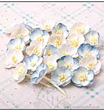 Hobby House Paper Flowers Cherry Blossoms - Ivory Blue