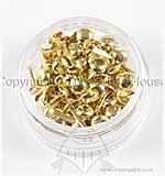 SO: Hobby House Mini Brads - Metallic Gold 5mm