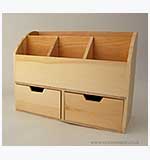SO: Wooden Desktop Organiser