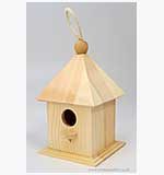 SO: Hanging Wooden Birdhouse