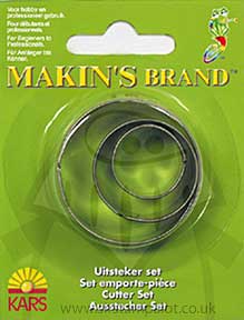 SO: Makin\'s Clay Cutters Set of 3 - Round