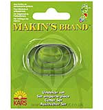 SO: Makin's Clay Cutters Set of 3 - Ovals